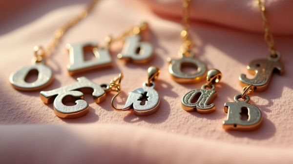 Letter charms that add a personal touch to your jewelry