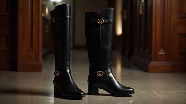 Transform your style with gucci knee high boots